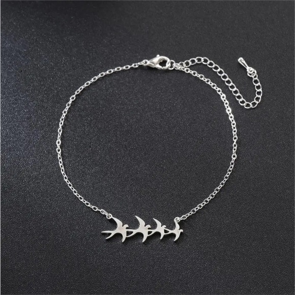 Silver Swallow Bird Bracelet - Picture 1 of 1